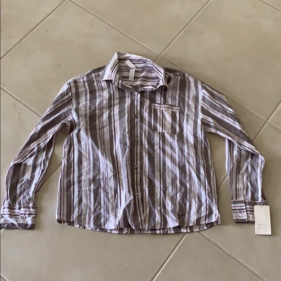 3/$10 NWT medium cool fabric sleep pajama top shirt - Picture 3 of 7